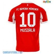 Camisa de time de futebol Bayern Munich Jamal Musiala #10 Replicas 1º Equipamento 2025-26 Manga Curta